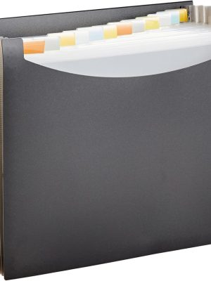 A4 Expanding File, Black
