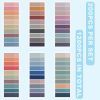 1300 Pieces Coloured Indexing Tabs and Transparent Sticky Notes for Documents, Files, Books