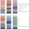 1300 Pieces Coloured Indexing Tabs and Transparent Sticky Notes for Documents, Files, Books