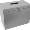 71HsNUPkt9L._AC_SL1500_ A4 Steel File Storage Box with 5 Suspension Files – Document Organiser for Home & Office